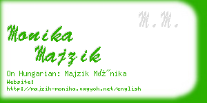 monika majzik business card